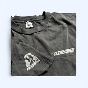 Vintage 1990s The Avengers Movies Black Graphic Crewneck T-Shirt XL